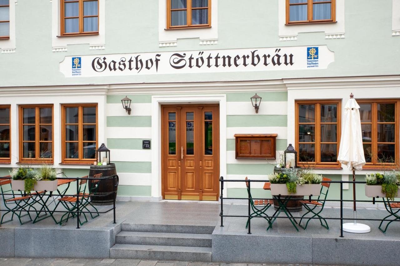 Gasthaus Stoettnerbraeu Vohburg an der Donau Esterno foto